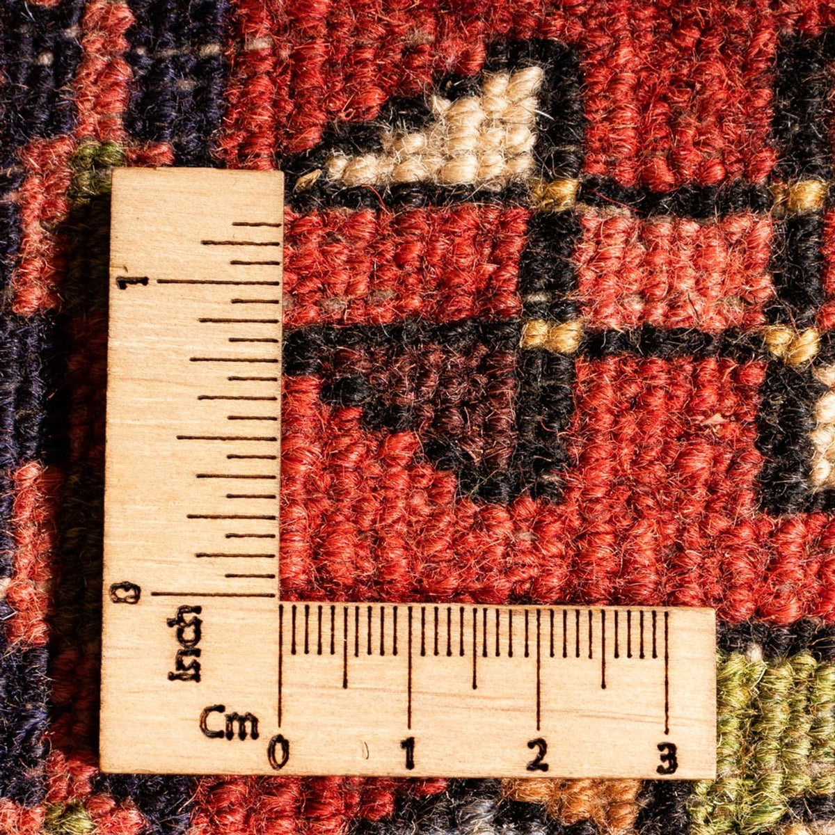 Alfombra de pasillo Alfombra persa - Nómada - 198 x 65 cm - rojo