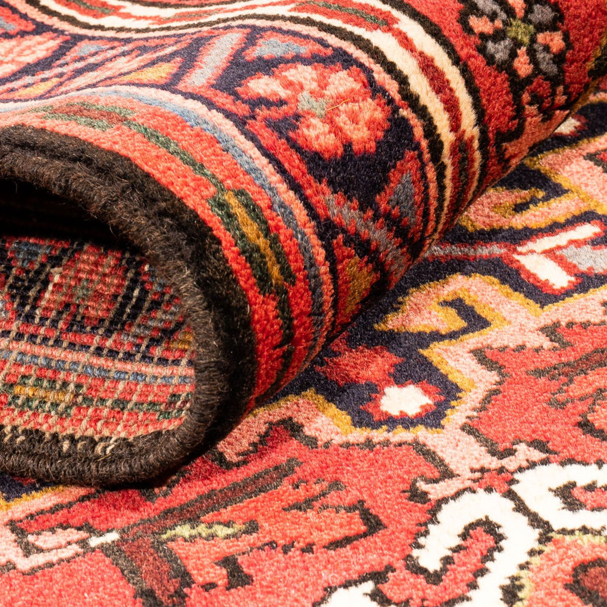 Alfombra de pasillo Alfombra persa - Nómada - 202 x 62 cm - rojo