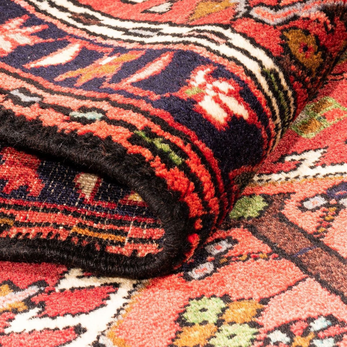 Alfombra de pasillo Alfombra persa - Nómada - 194 x 68 cm - rojo