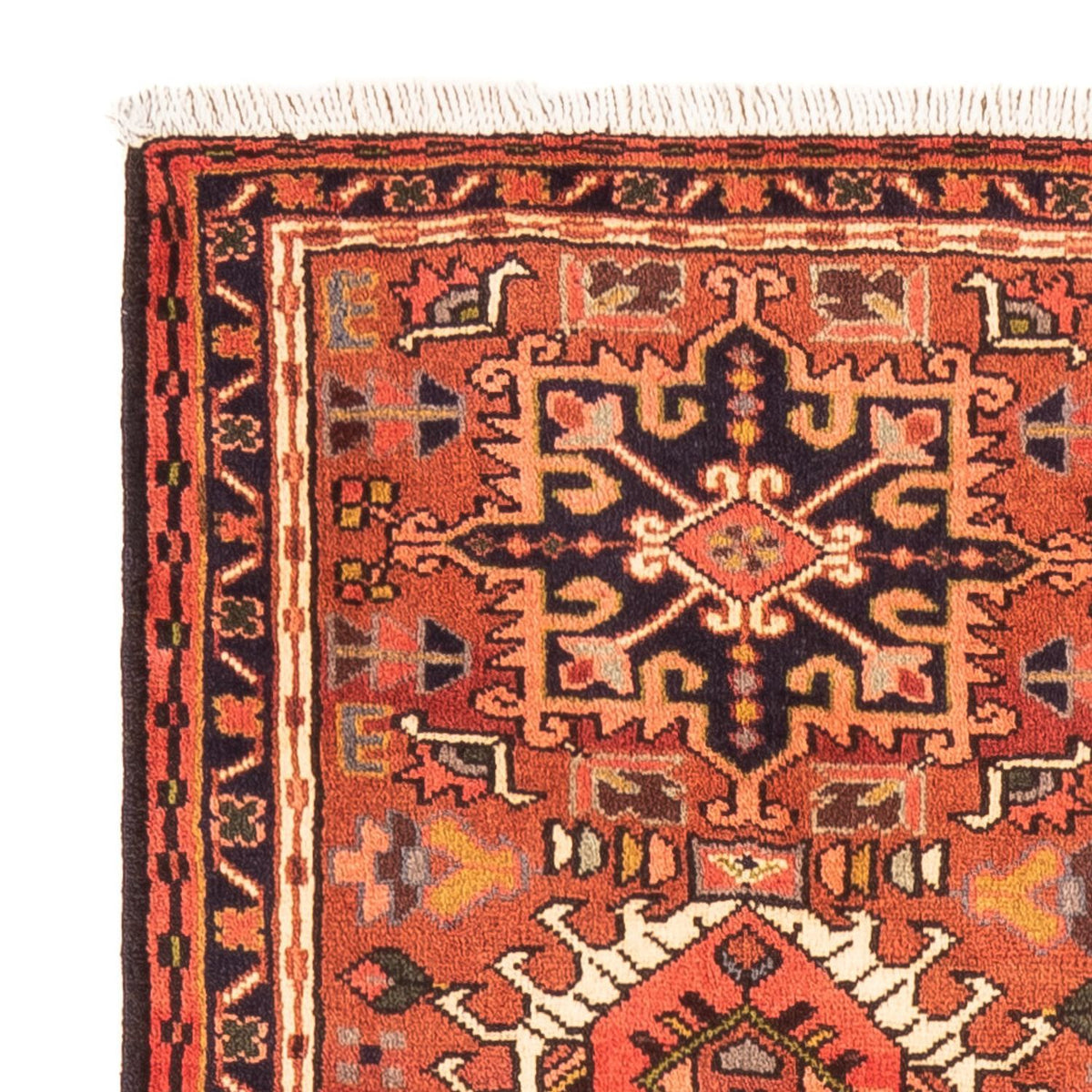 Alfombra de pasillo Alfombra persa - Nómada - 206 x 67 cm - rojo