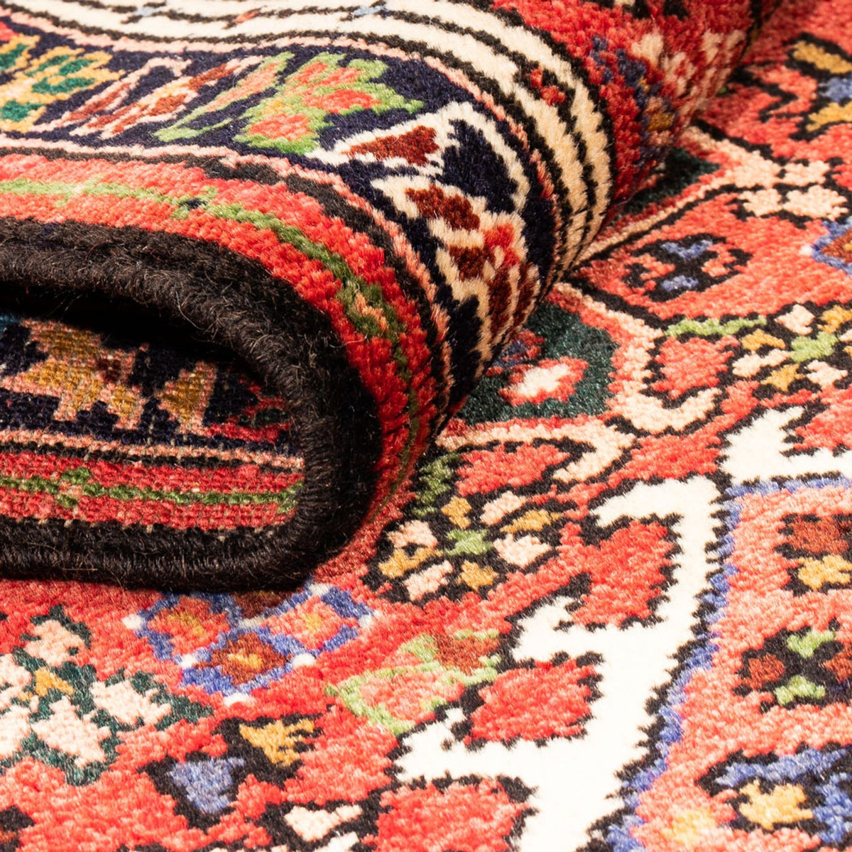 Alfombra de pasillo Alfombra persa - Nómada - 192 x 67 cm - rojo