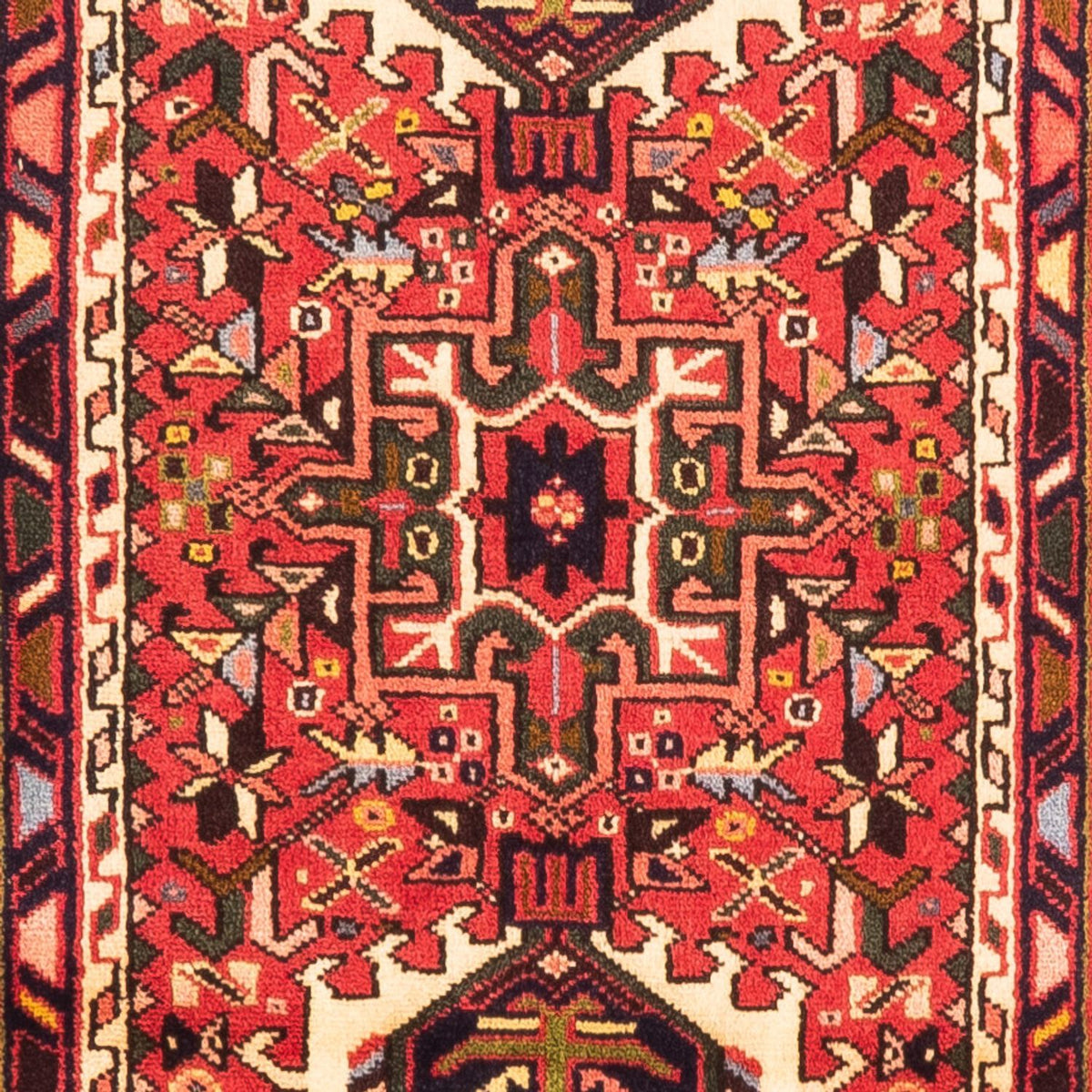Alfombra de pasillo Alfombra persa - Nómada - 303 x 67 cm - rojo
