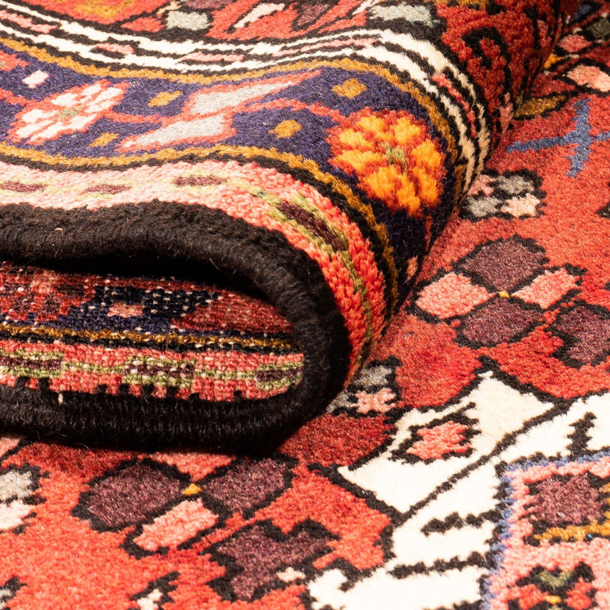 Alfombra de pasillo Alfombra persa - Nómada - 278 x 70 cm - rojo