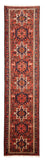 Alfombra de pasillo Alfombra persa - Nómada - 297 x 73 cm - rojo