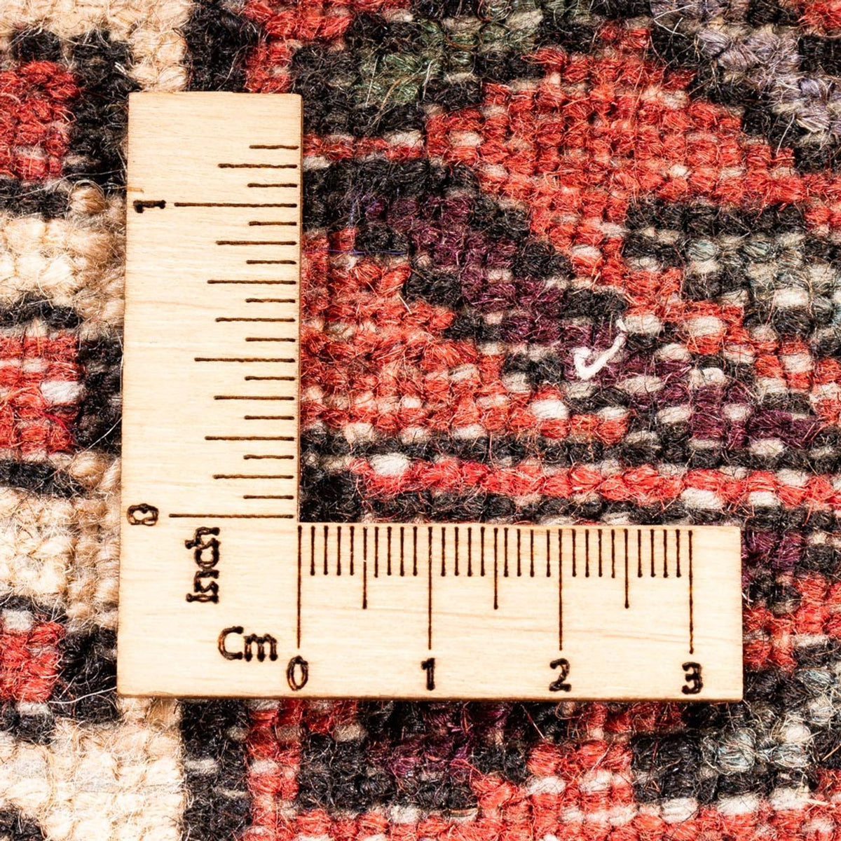 Alfombra de pasillo Alfombra persa - Nómada - 297 x 73 cm - rojo