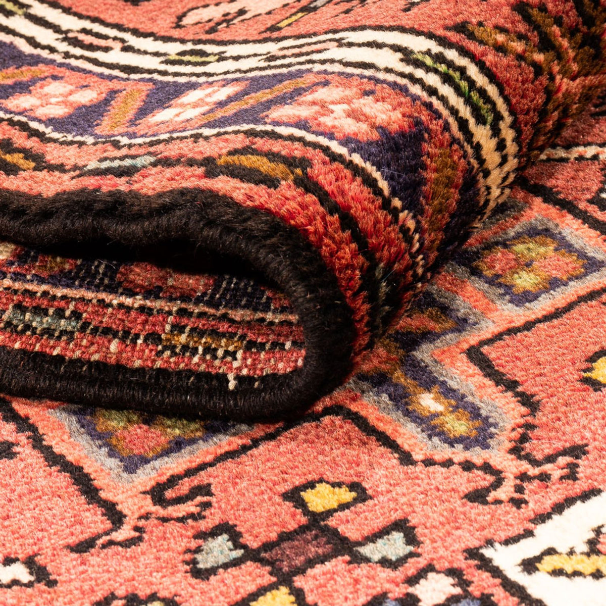 Alfombra de pasillo Alfombra persa - Nómada - 294 x 69 cm - rojo