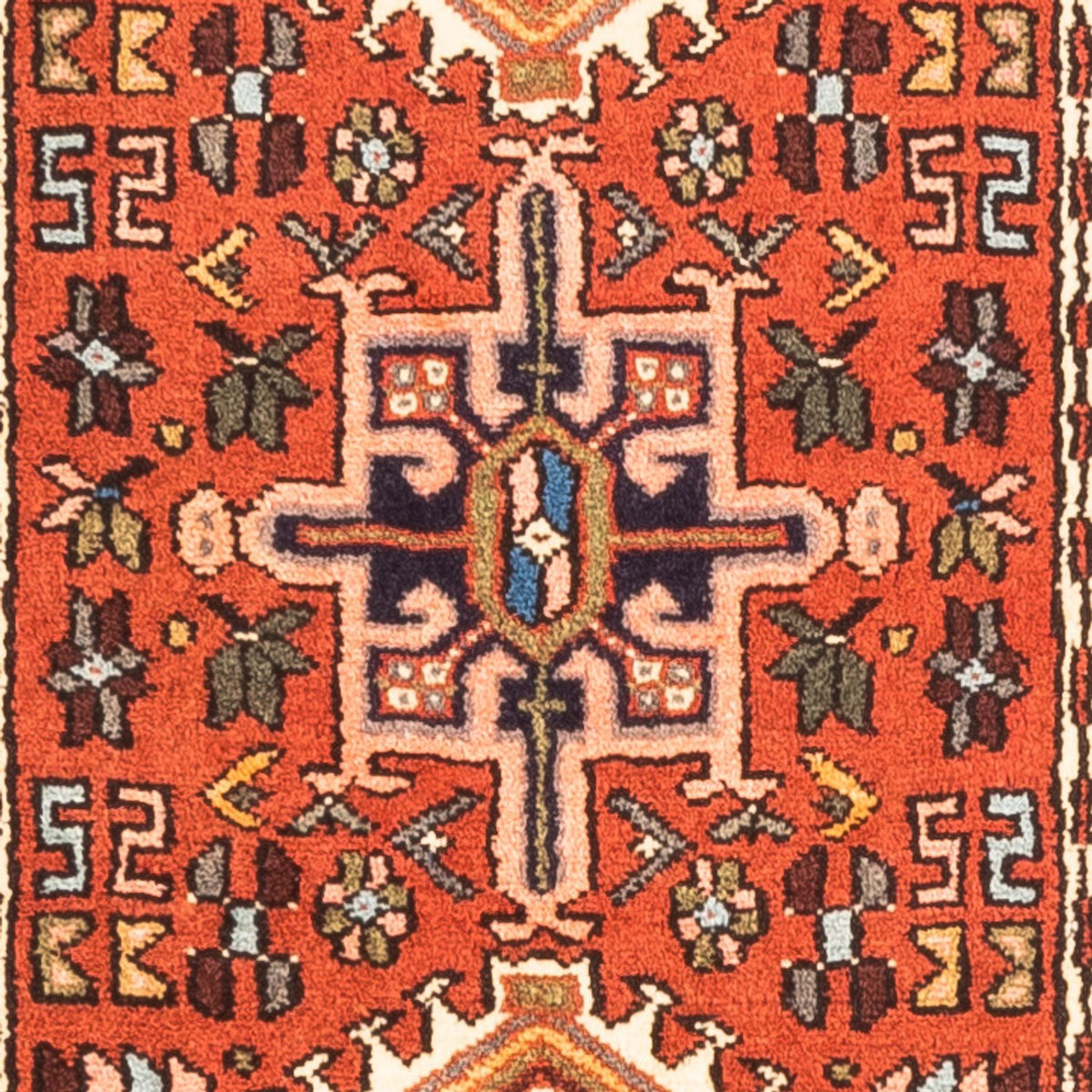 Alfombra de pasillo Alfombra persa - Nómada - 286 x 68 cm - rojo