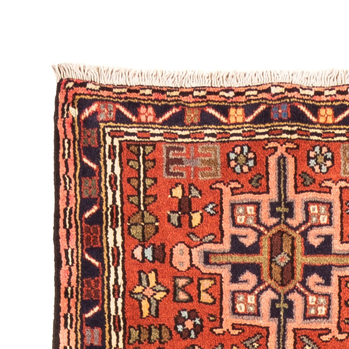 Alfombra de pasillo Alfombra persa - Nómada - 286 x 68 cm - rojo