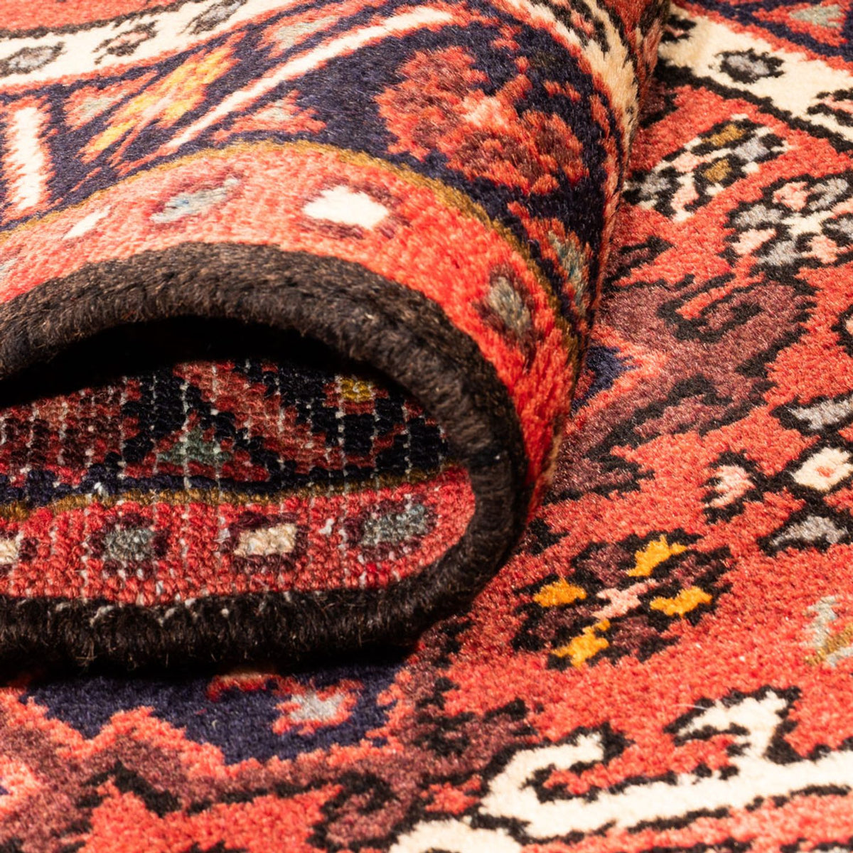 Alfombra de pasillo Alfombra persa - Nómada - 277 x 65 cm - rojo