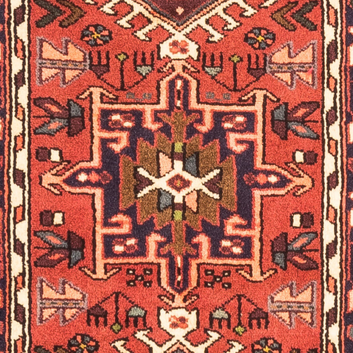 Alfombra de pasillo Alfombra persa - Nómada - 300 x 73 cm - rojo