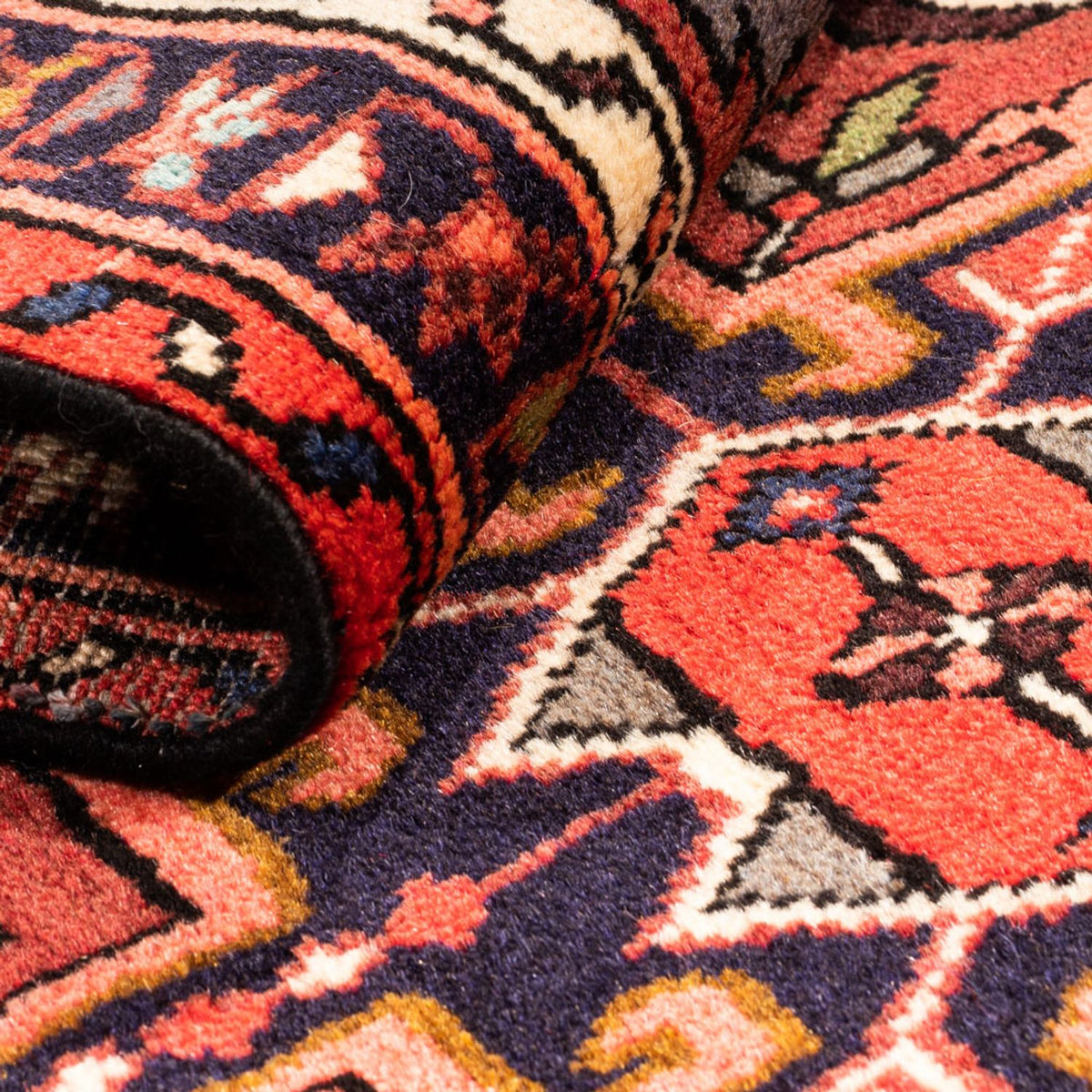 Alfombra de pasillo Alfombra persa - Nómada - 288 x 66 cm - rojo