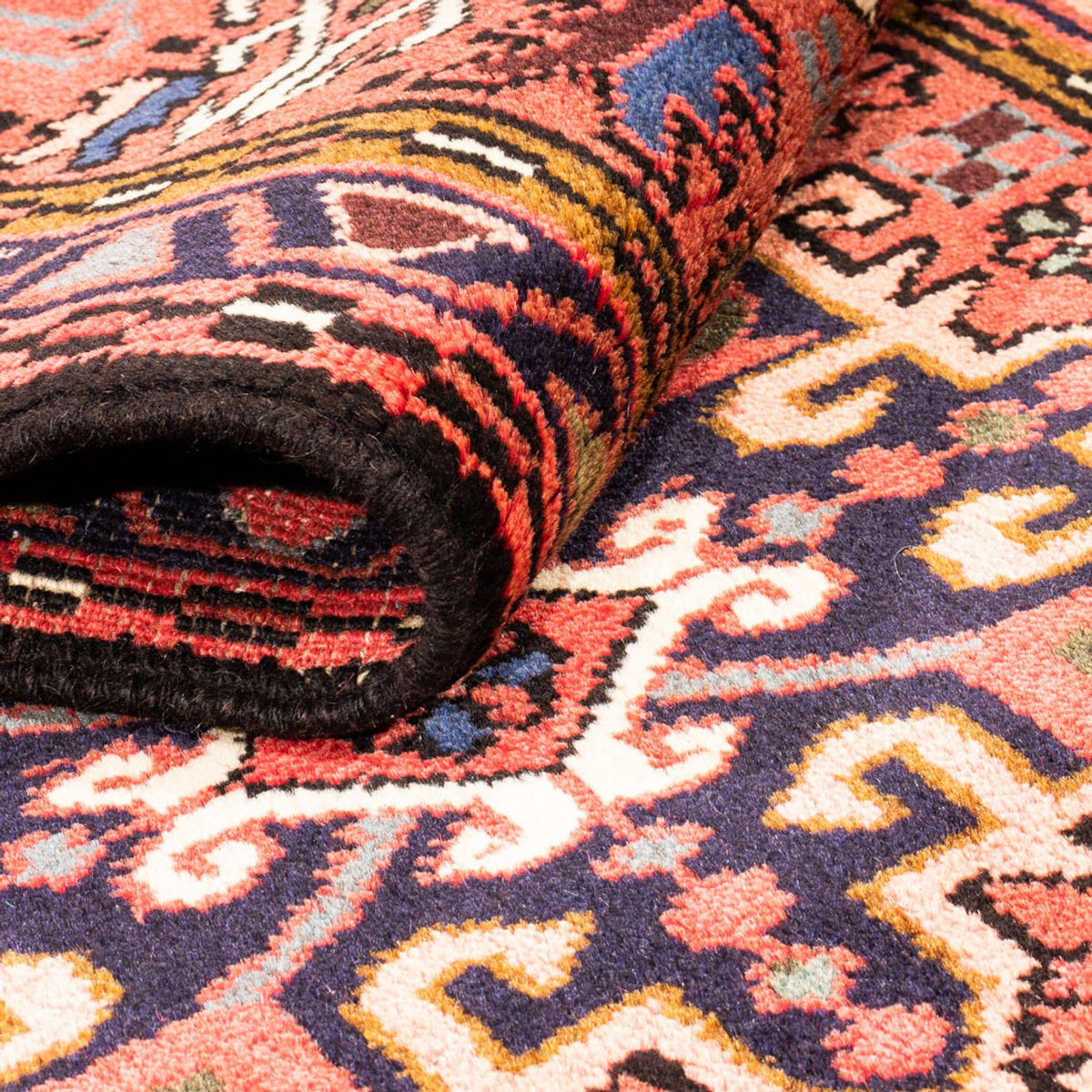 Alfombra de pasillo Alfombra persa - Nómada - 285 x 66 cm - rojo