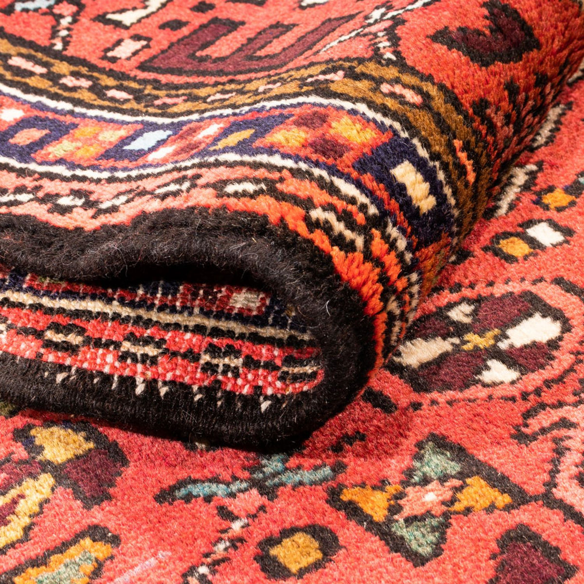 Alfombra de pasillo Alfombra persa - Nómada - 288 x 75 cm - rojo