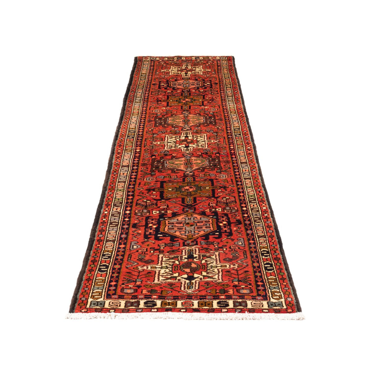 Alfombra de pasillo Alfombra persa - Nómada - 291 x 72 cm - rojo
