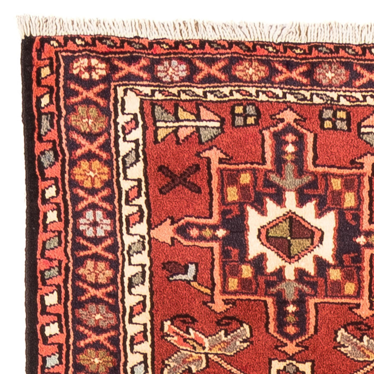 Alfombra de pasillo Alfombra persa - Nómada - 278 x 66 cm - rojo