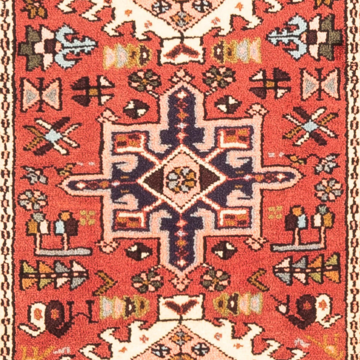 Alfombra de pasillo Alfombra persa - Nómada - 305 x 70 cm - rojo