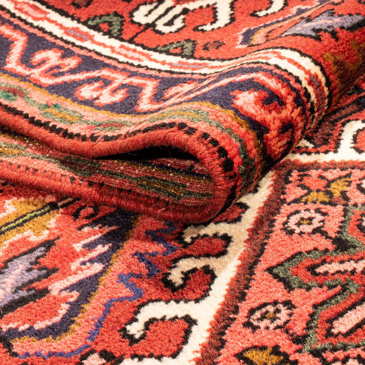 Alfombra de pasillo Alfombra persa - Nómada - 285 x 65 cm - rojo