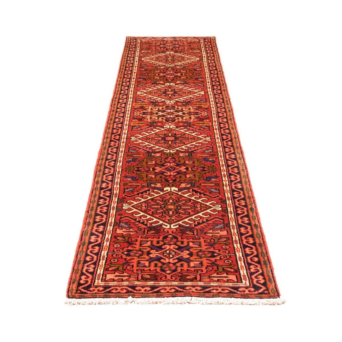 Alfombra de pasillo Alfombra persa - Nómada - 285 x 65 cm - rojo