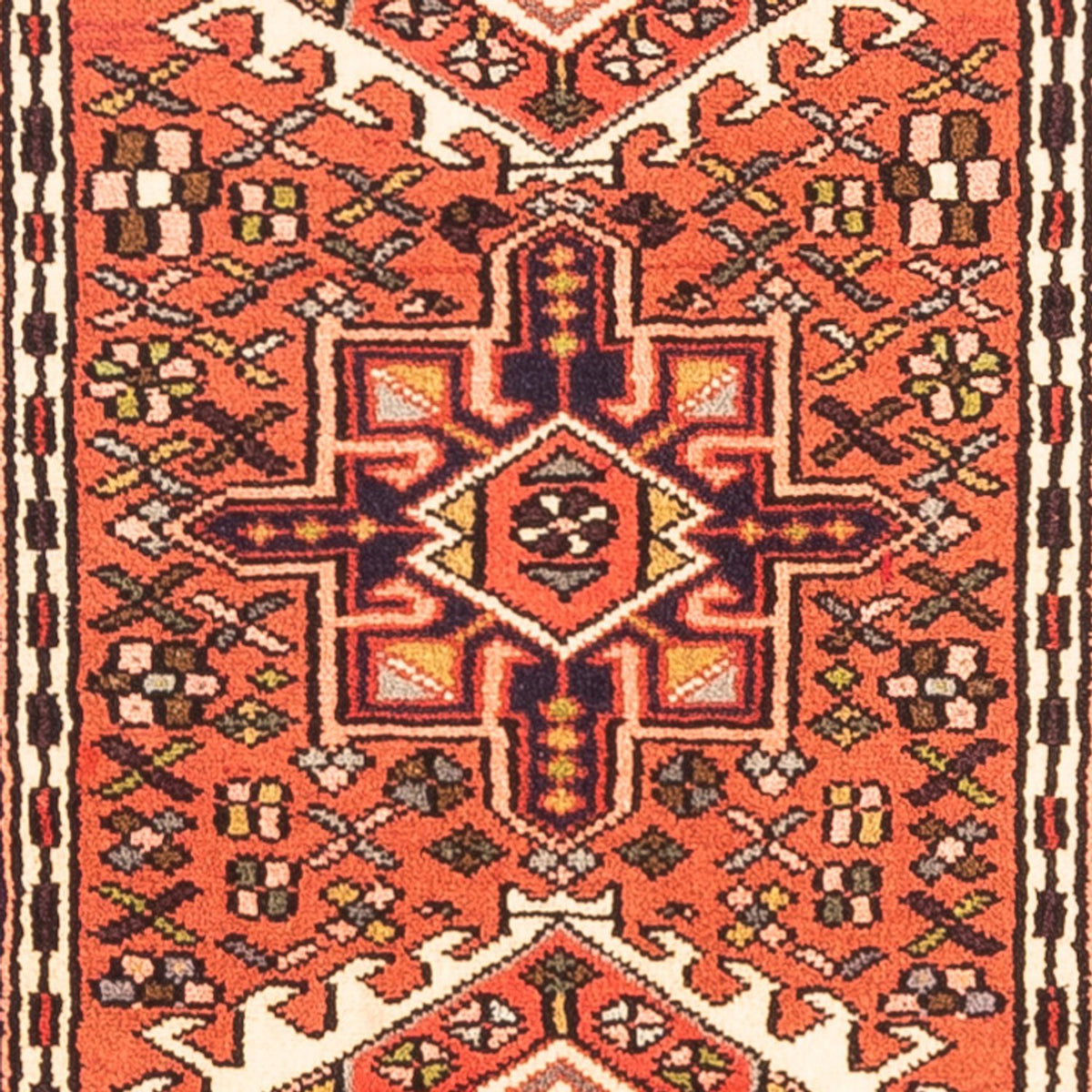 Alfombra de pasillo Alfombra persa - Nómada - 281 x 68 cm - rojo