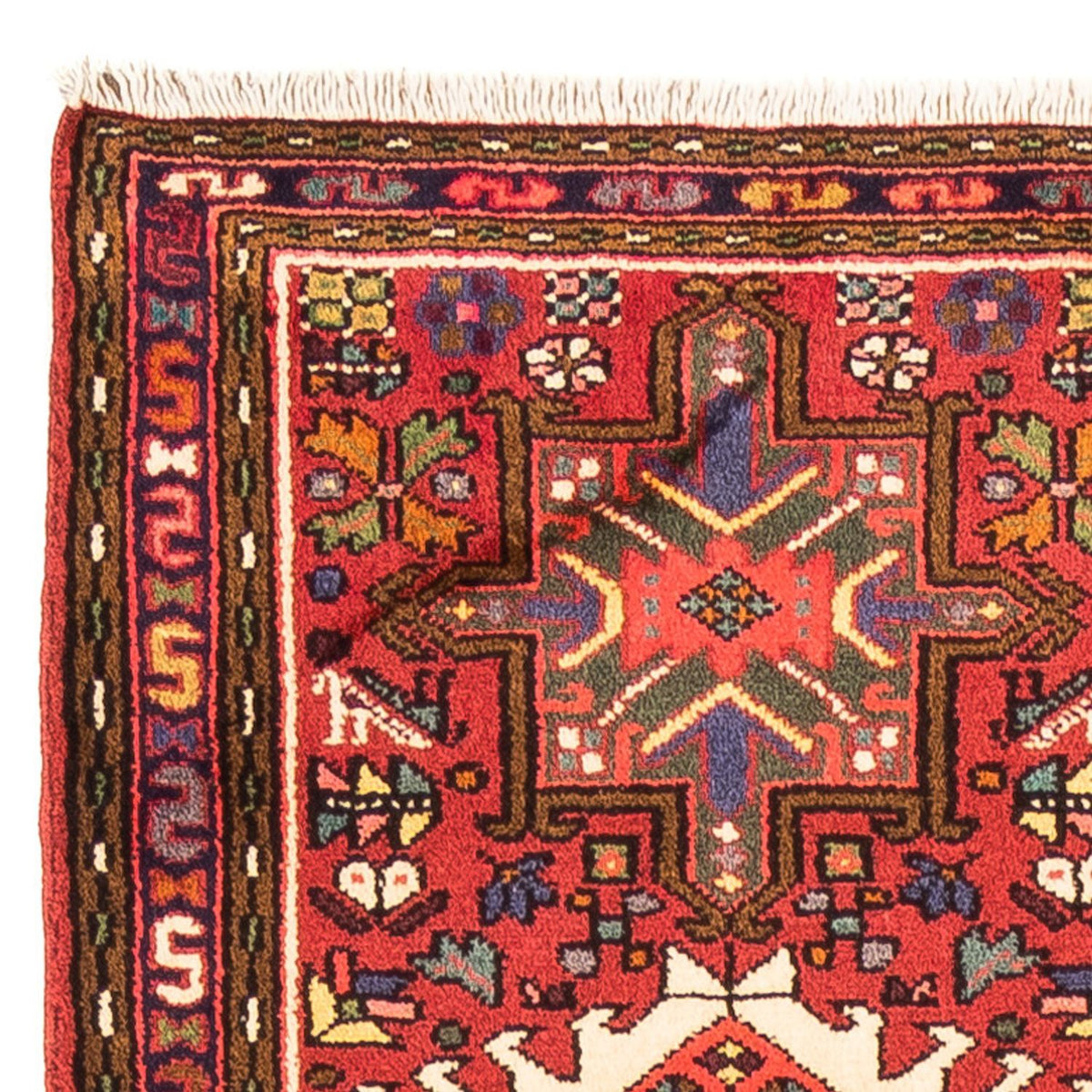 Alfombra de pasillo Alfombra persa - Nómada - 278 x 67 cm - rojo