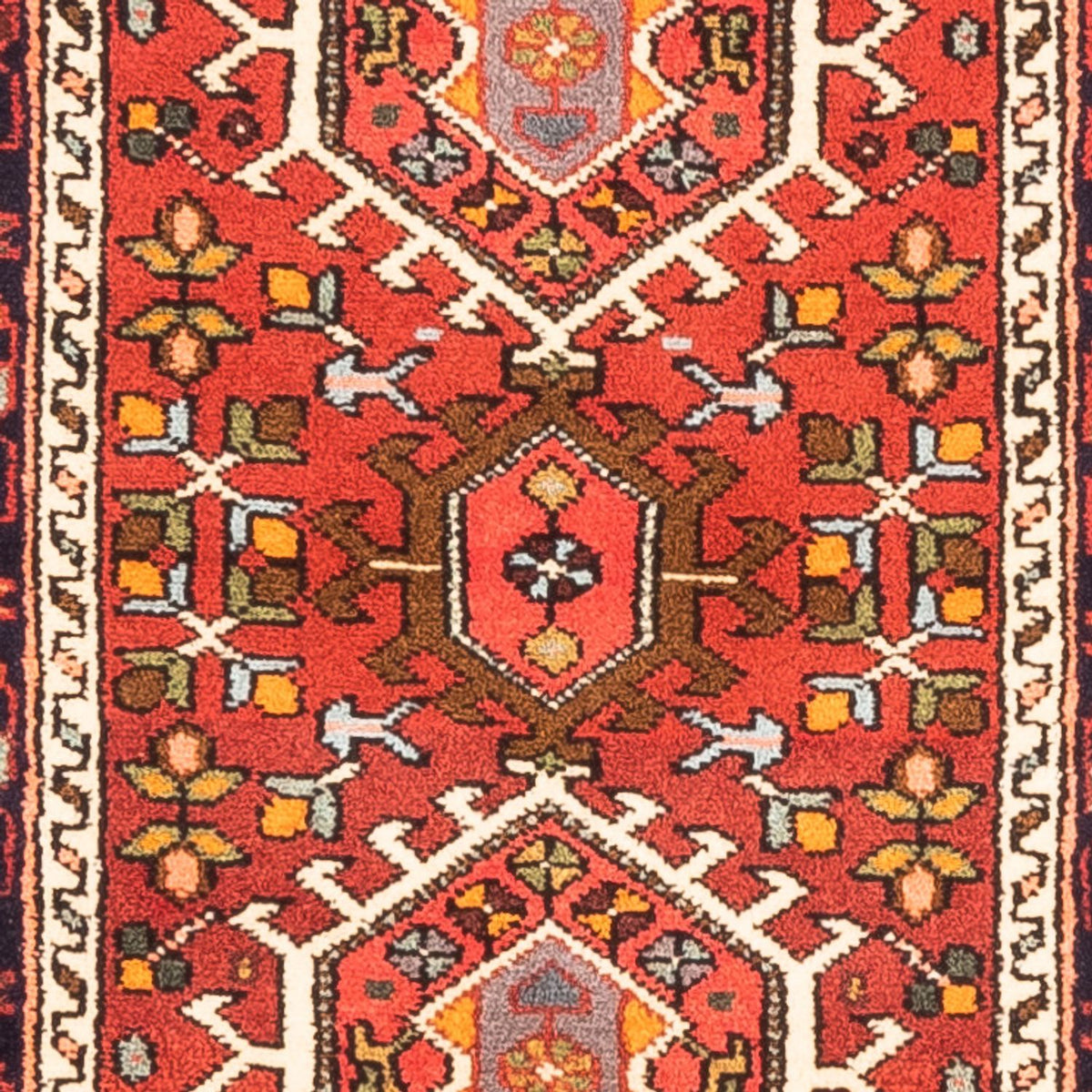 Alfombra de pasillo Alfombra persa - Nómada - 290 x 68 cm - rojo