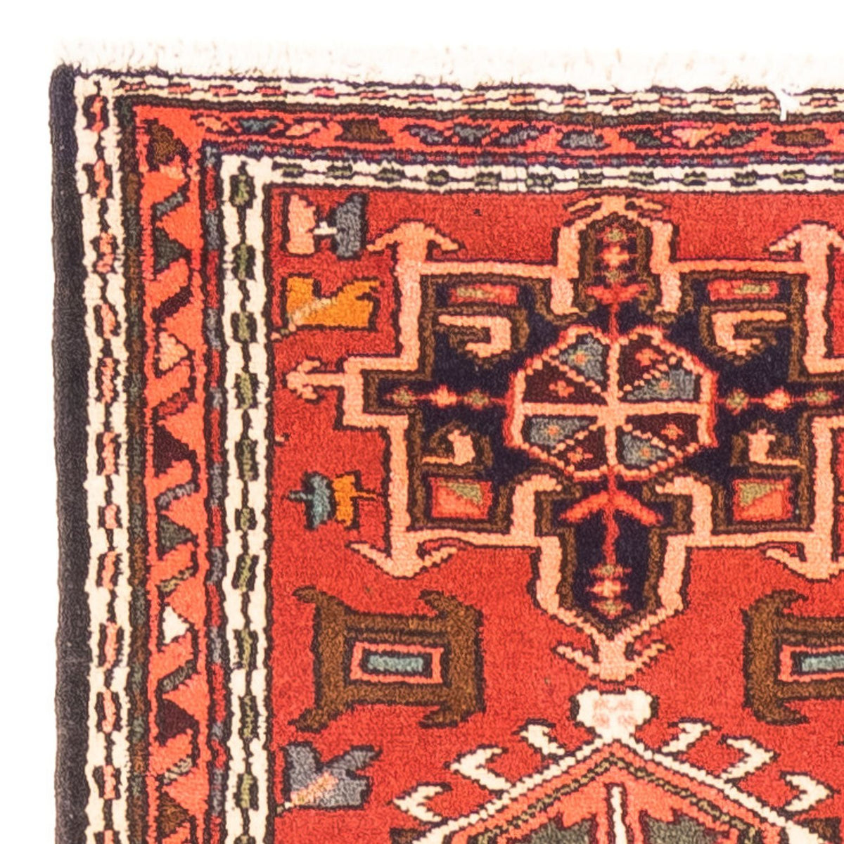 Alfombra de pasillo Alfombra persa - Nómada - 267 x 70 cm - rojo