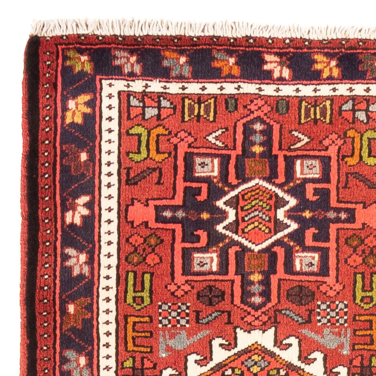 Alfombra de pasillo Alfombra persa - Nómada - 286 x 70 cm - rojo