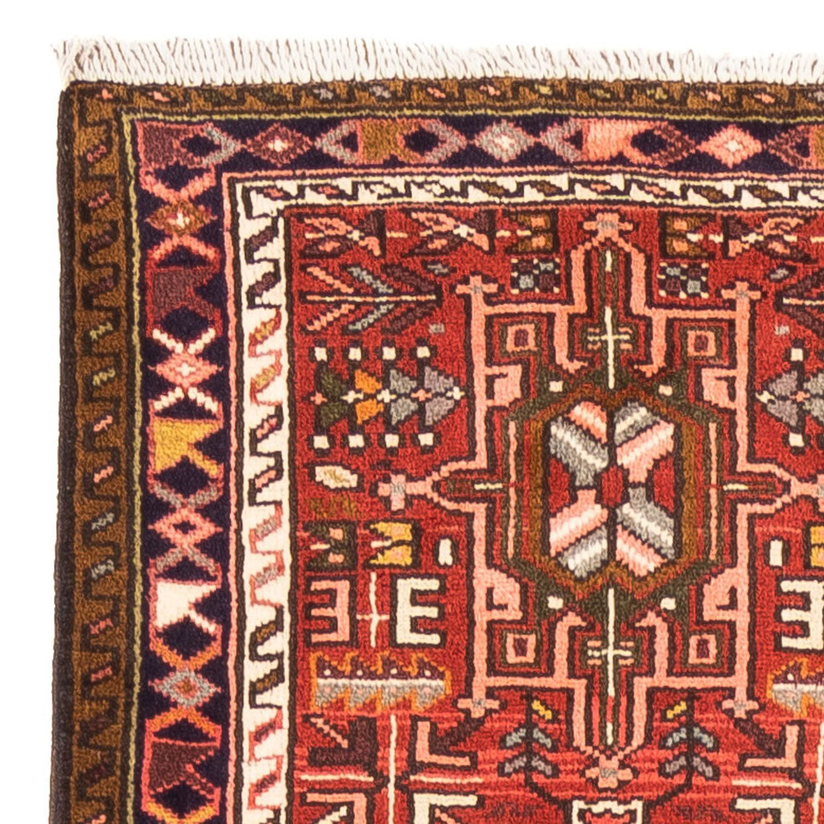 Alfombra de pasillo Alfombra persa - Nómada - 282 x 70 cm - rojo