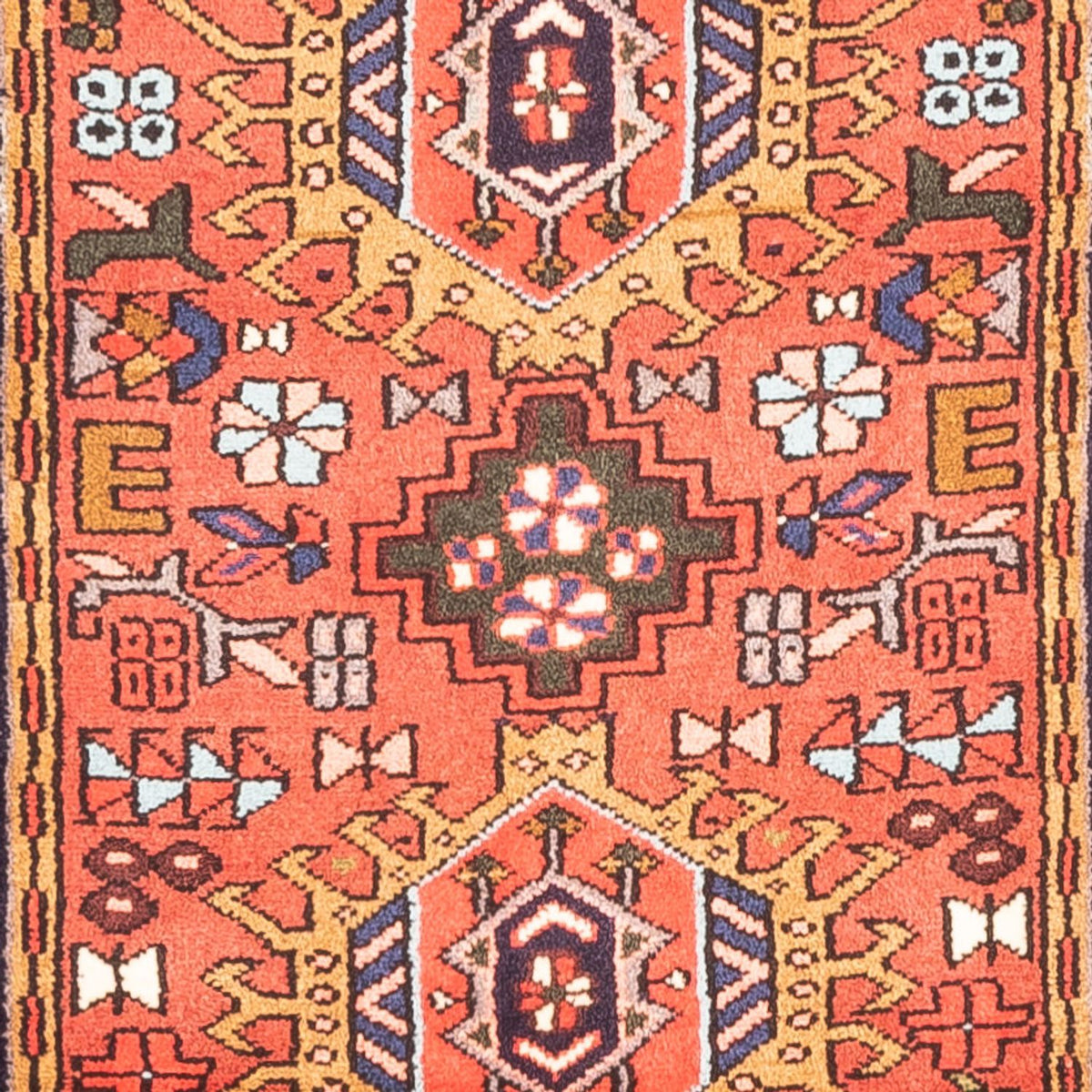 Alfombra de pasillo Alfombra persa - Nómada - 294 x 87 cm - rojo
