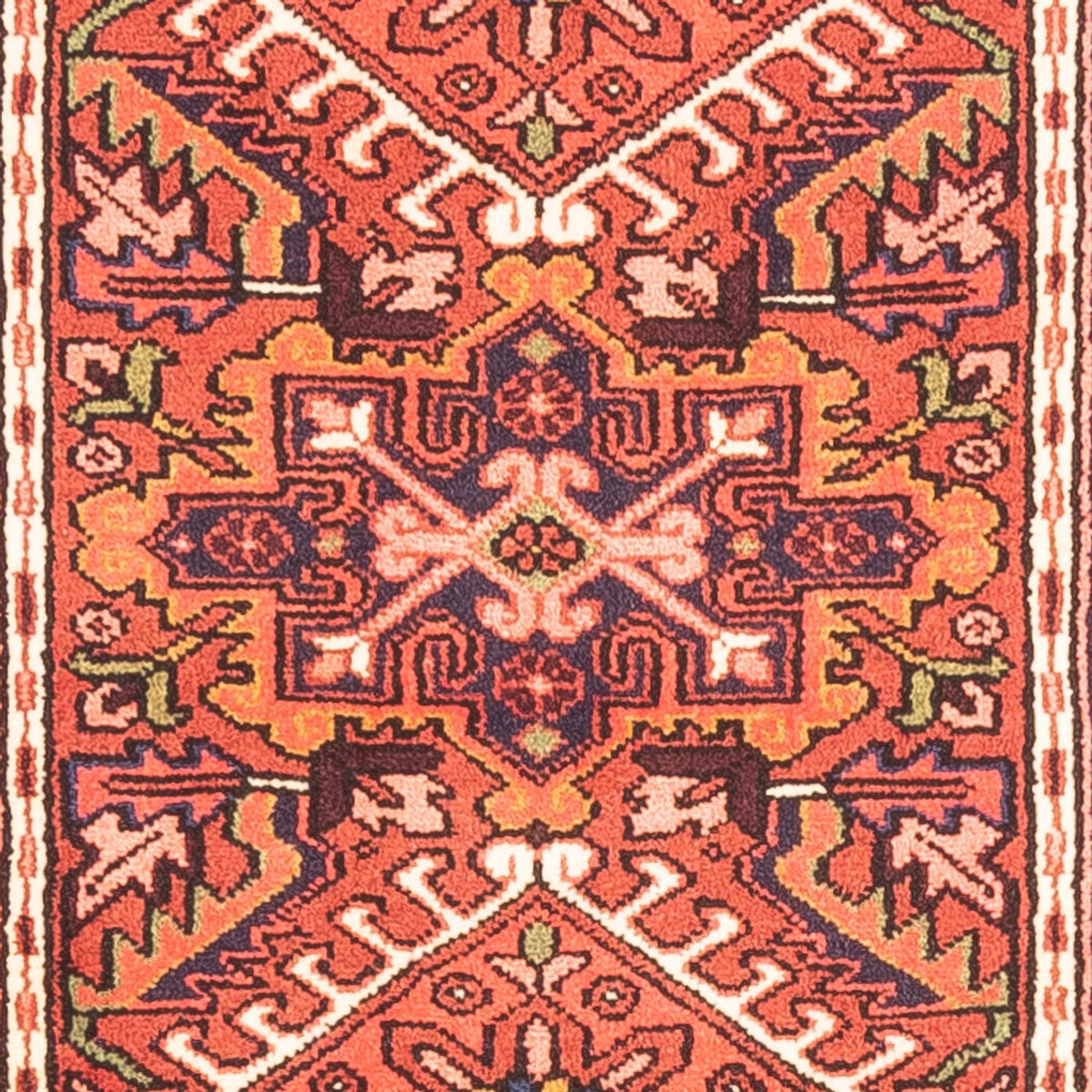 Alfombra de pasillo Alfombra persa - Nómada - 294 x 70 cm - rojo