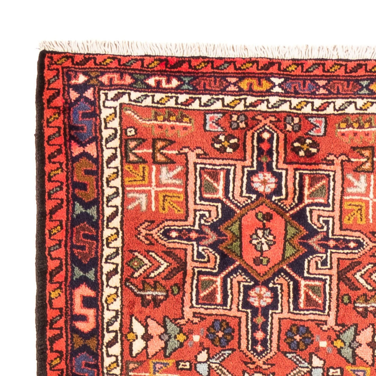 Alfombra de pasillo Alfombra persa - Nómada - 282 x 74 cm - rojo