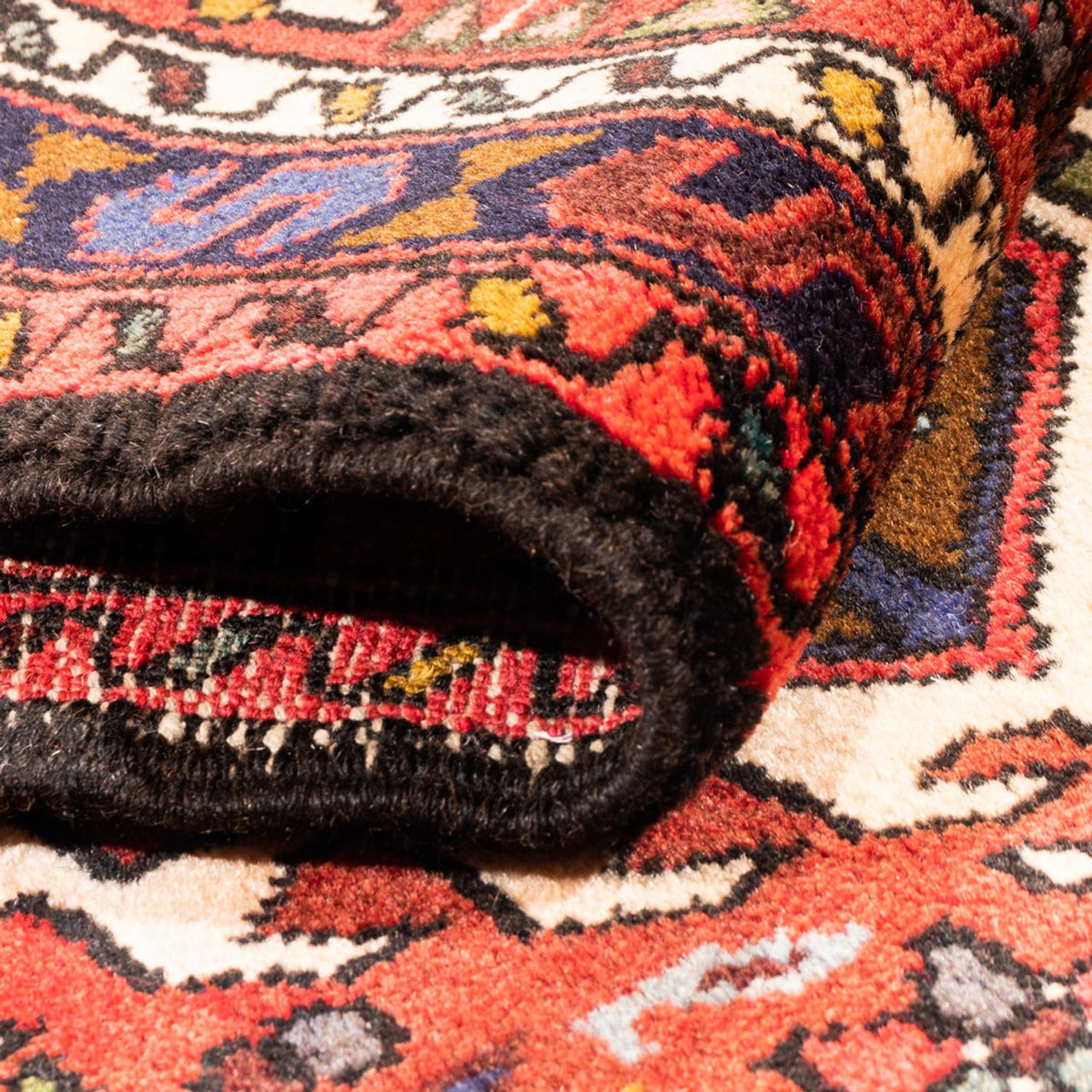 Alfombra de pasillo Alfombra persa - Nómada - 282 x 74 cm - rojo