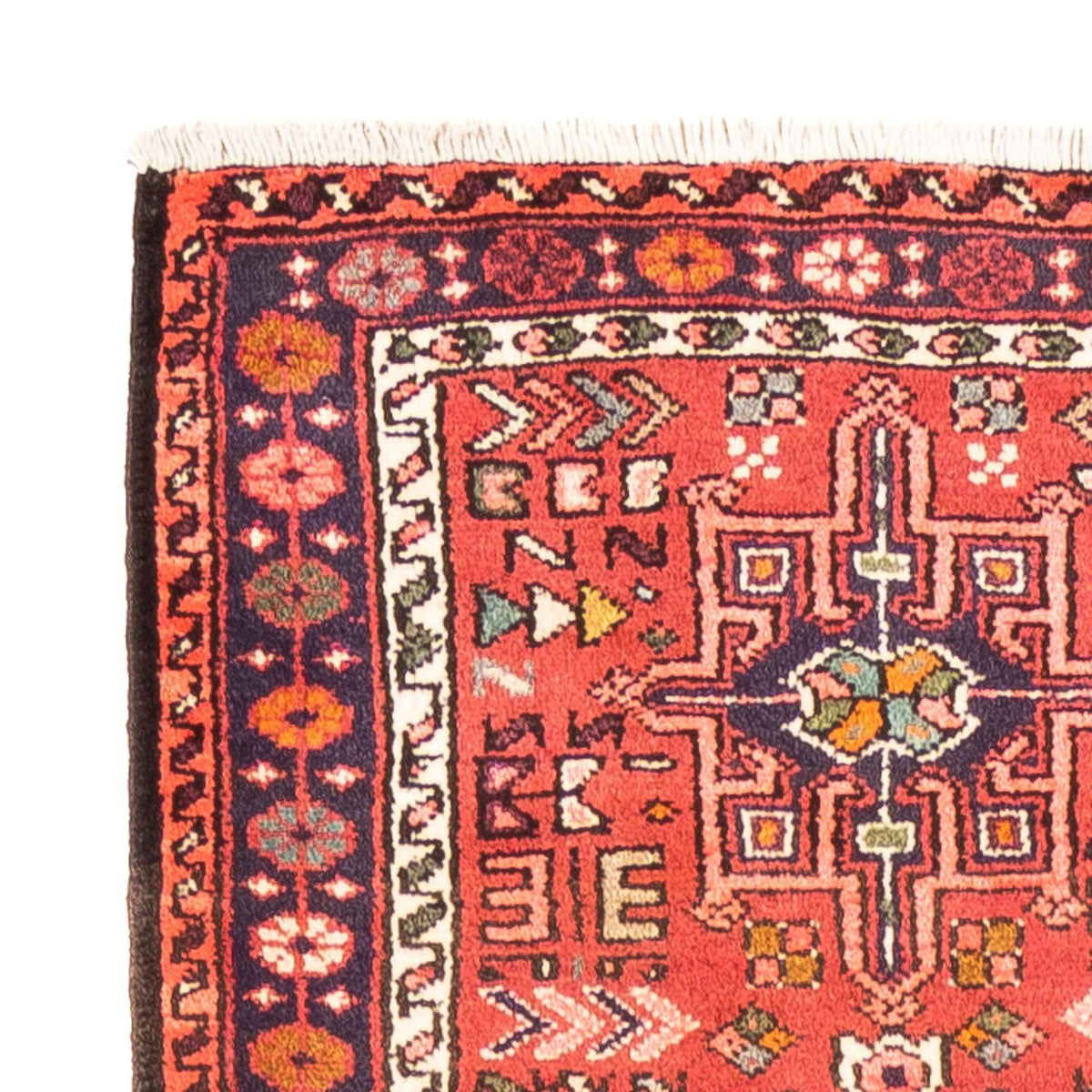 Alfombra de pasillo Alfombra persa - Nómada - 284 x 72 cm - rojo