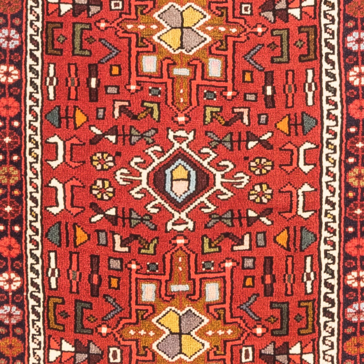 Alfombra de pasillo Alfombra persa - Nómada - 374 x 76 cm - rojo