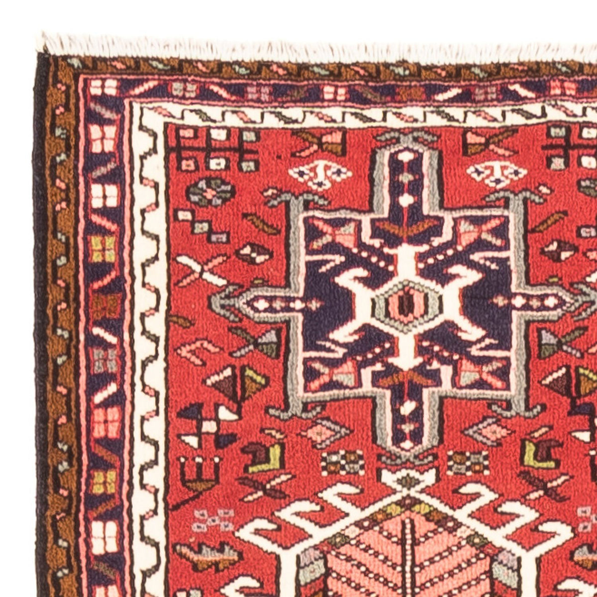 Alfombra de pasillo Alfombra persa - Nómada - 390 x 70 cm - rojo