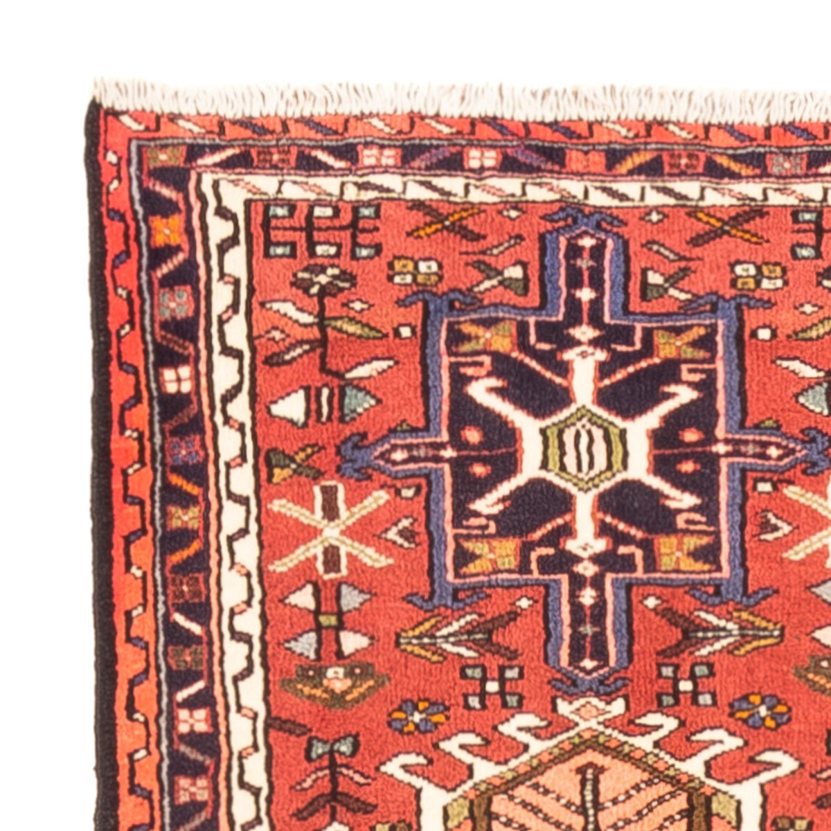 Alfombra de pasillo Alfombra persa - Nómada - 406 x 73 cm - rojo