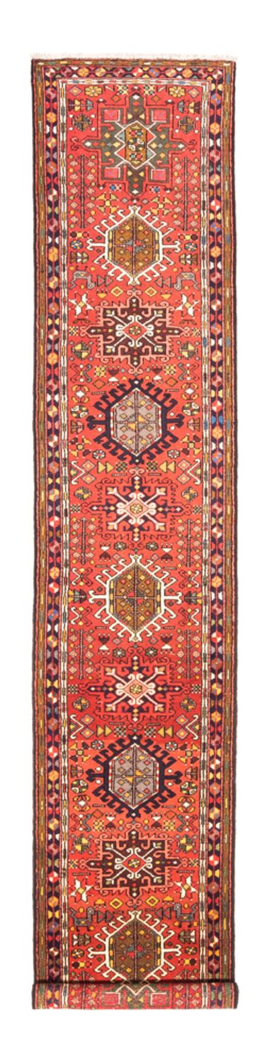 Alfombra de pasillo Alfombra persa - Nómada - 390 x 70 cm - rojo