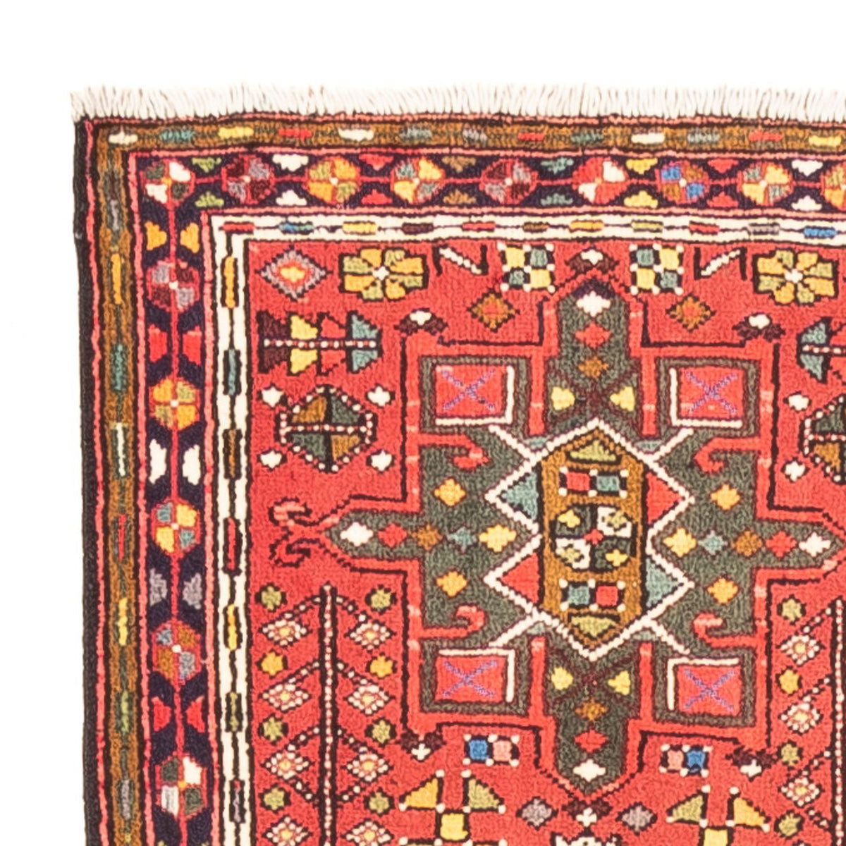 Alfombra de pasillo Alfombra persa - Nómada - 390 x 70 cm - rojo