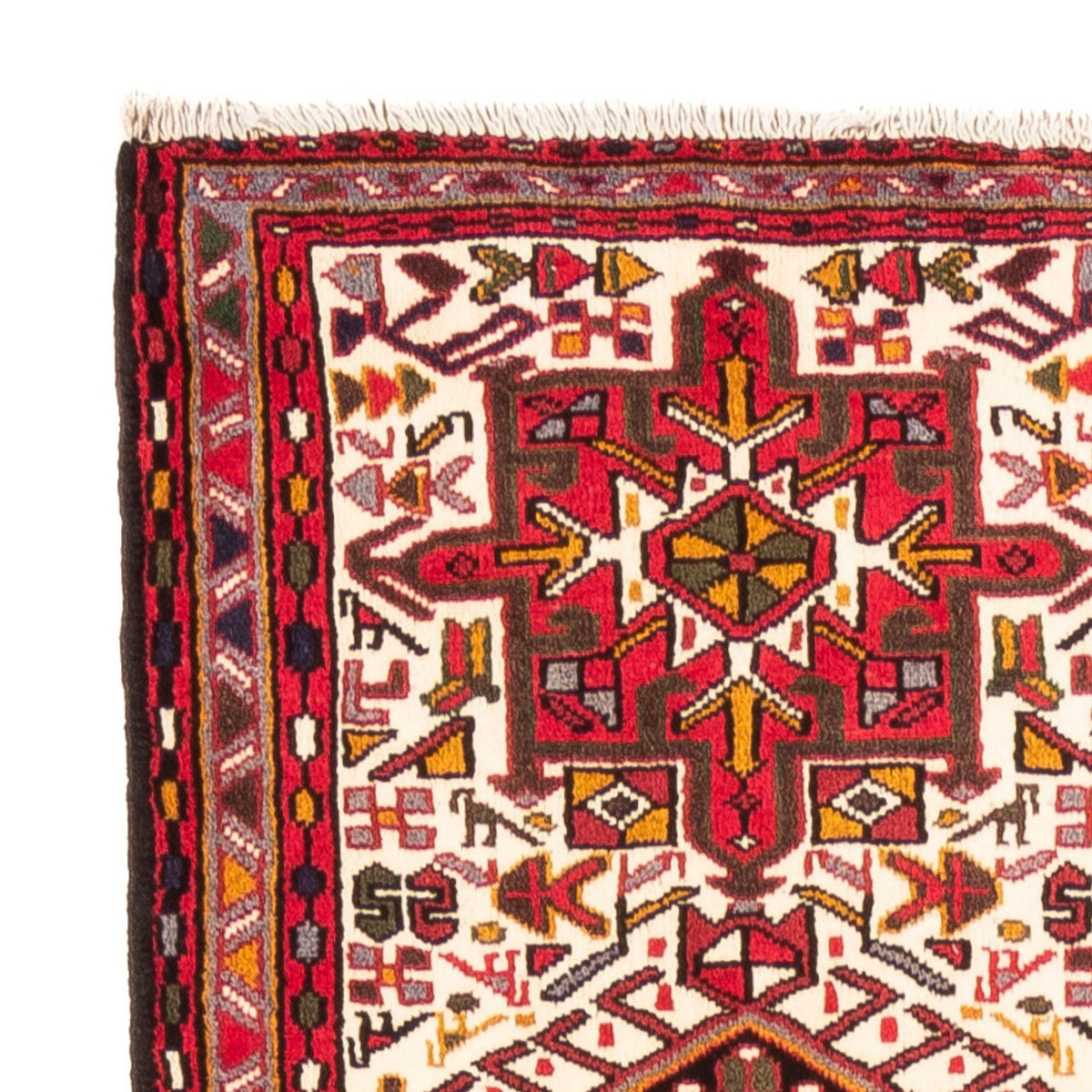 Alfombra de pasillo Alfombra persa - Nómada - 288 x 68 cm - beige