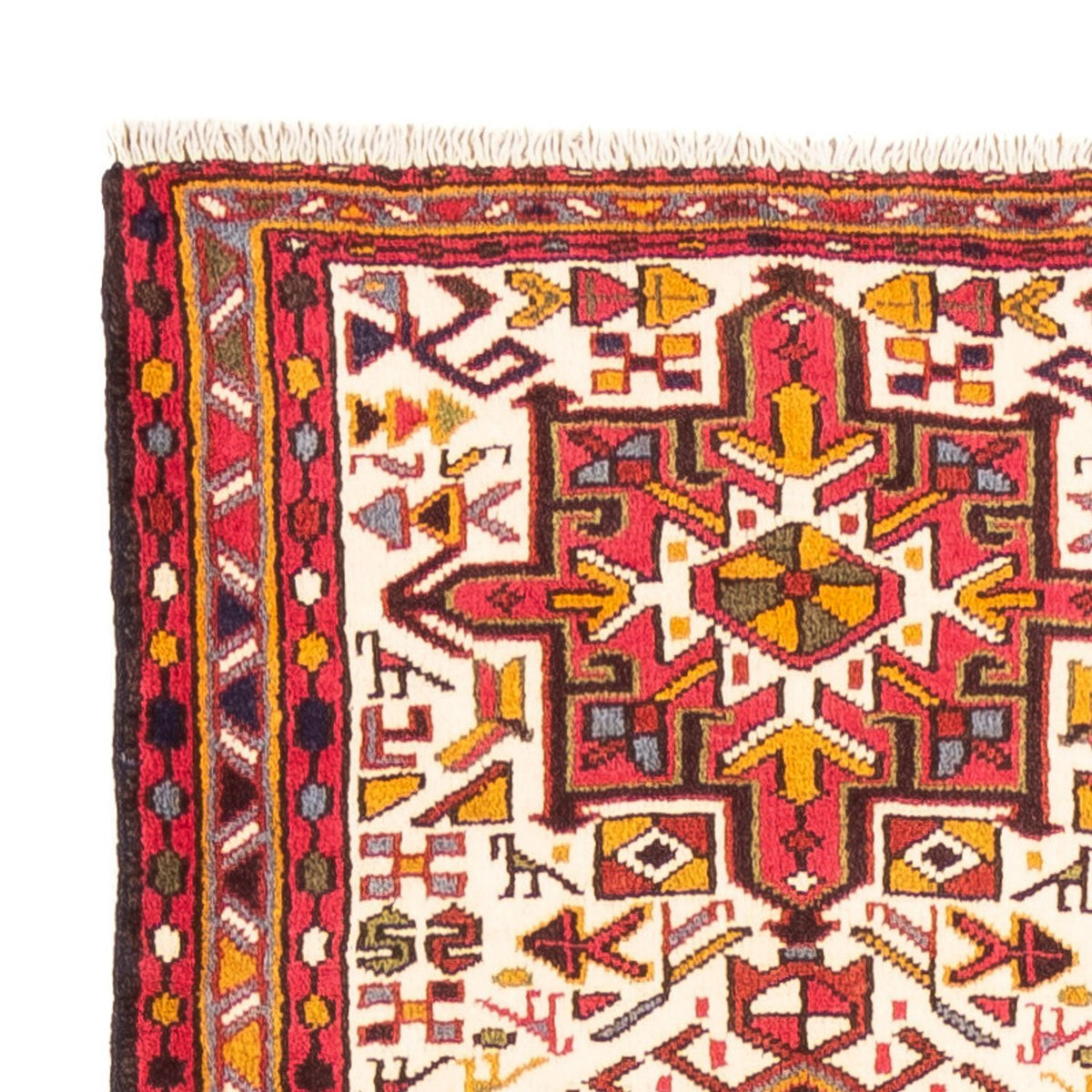 Alfombra de pasillo Alfombra persa - Nómada - 285 x 67 cm - beige