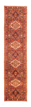 Alfombra de pasillo Alfombra persa - Nómada - 288 x 68 cm - rojo