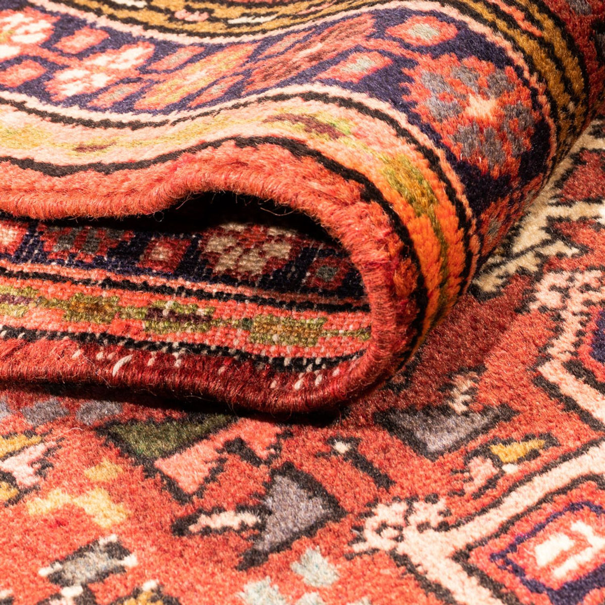 Alfombra de pasillo Alfombra persa - Nómada - 288 x 68 cm - rojo