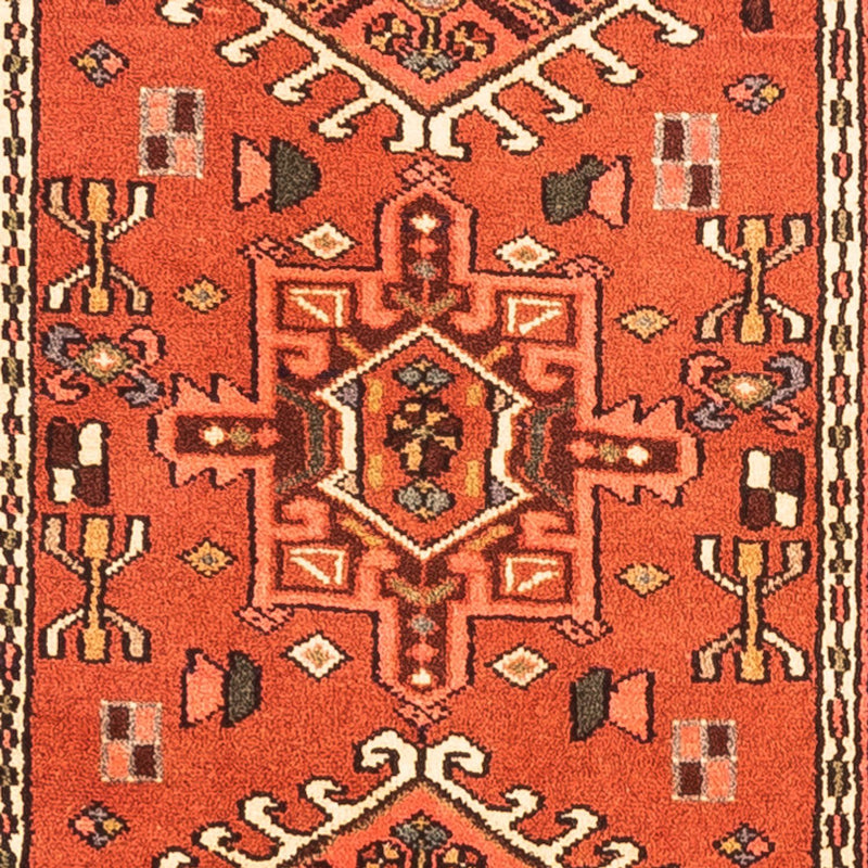 Alfombra de pasillo Alfombra persa - Nómada - 305 x 70 cm - rojo