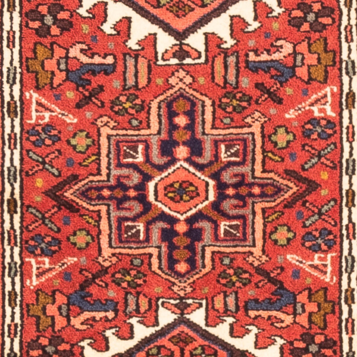 Alfombra de pasillo Alfombra persa - Nómada - 287 x 65 cm - rojo