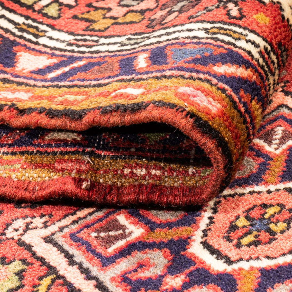 Alfombra de pasillo Alfombra persa - Nómada - 287 x 65 cm - rojo