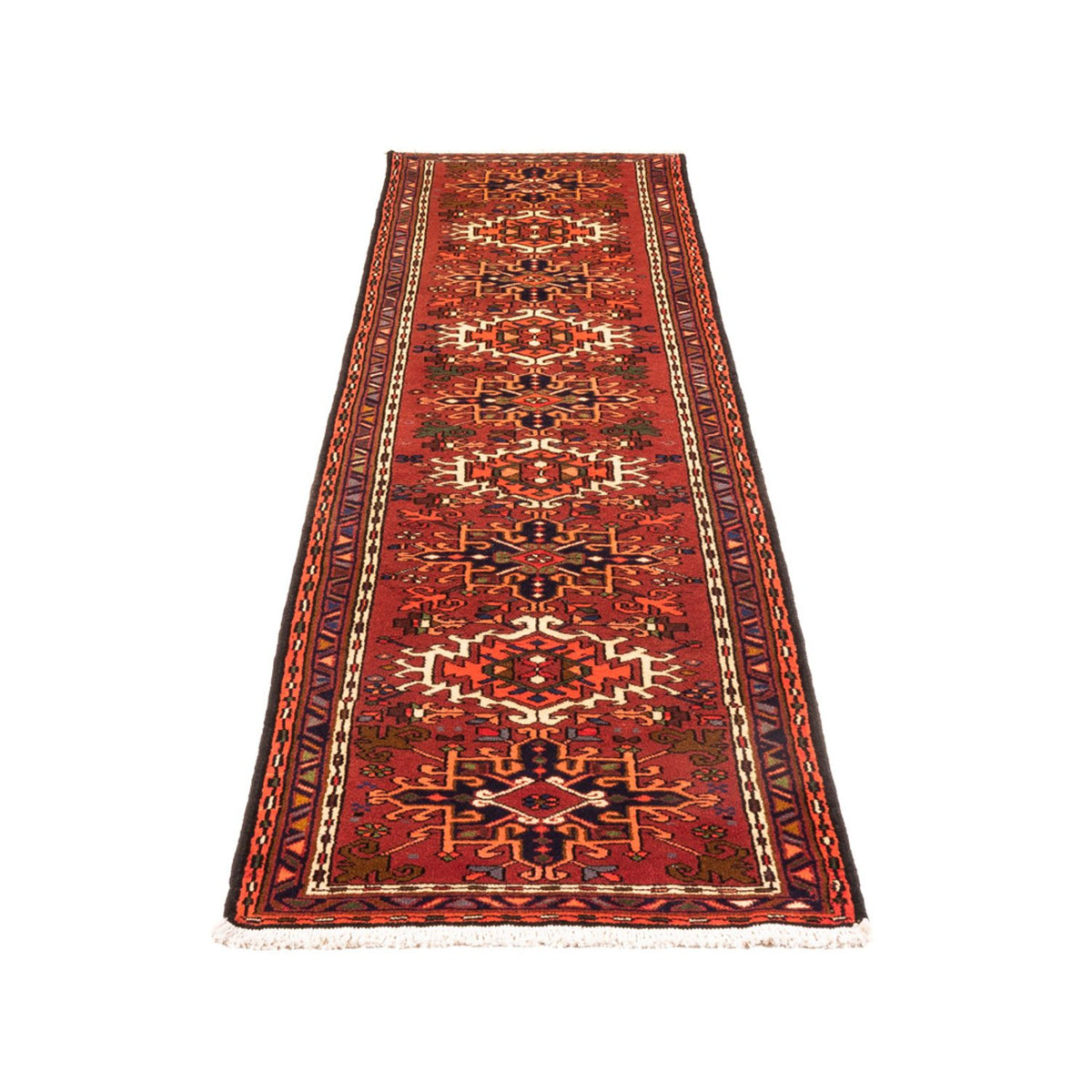 Alfombra de pasillo Alfombra persa - Nómada - 290 x 74 cm - rojo