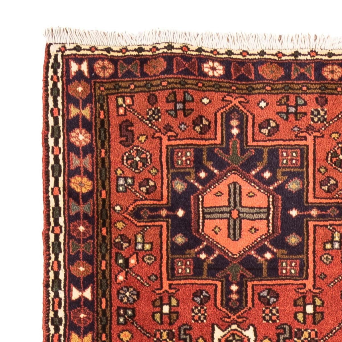 Alfombra de pasillo Alfombra persa - Nómada - 282 x 68 cm - azul oscuro