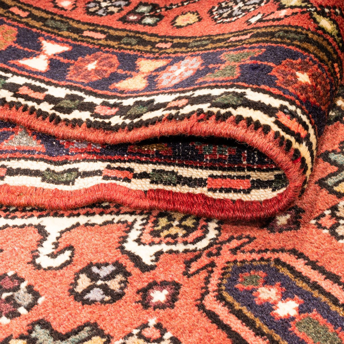 Alfombra de pasillo Alfombra persa - Nómada - 282 x 68 cm - azul oscuro