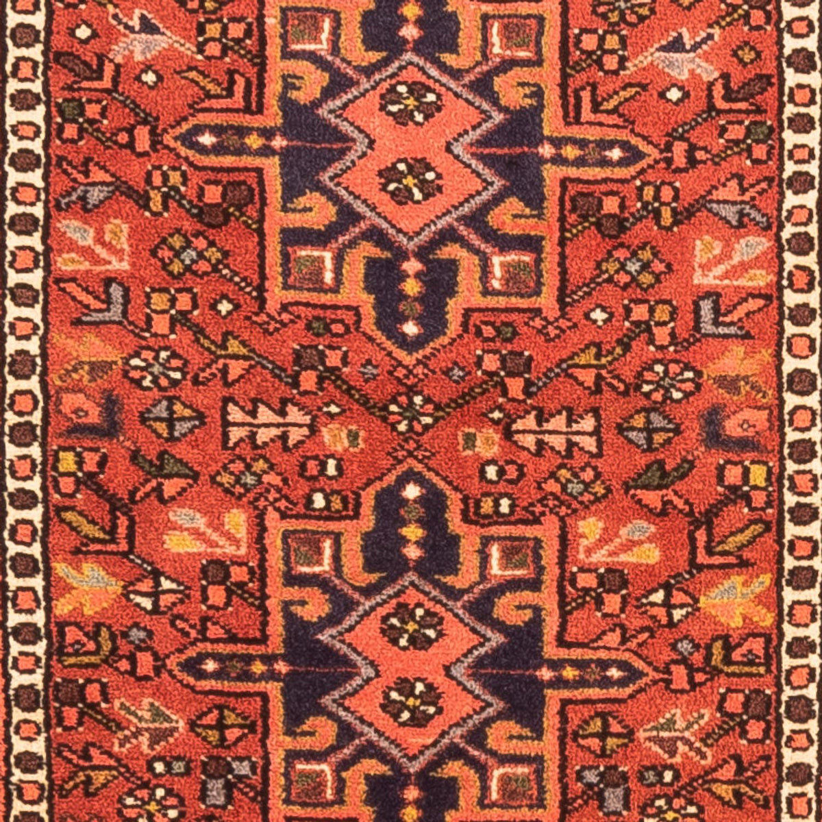Alfombra de pasillo Alfombra persa - Nómada - 308 x 72 cm - rojo