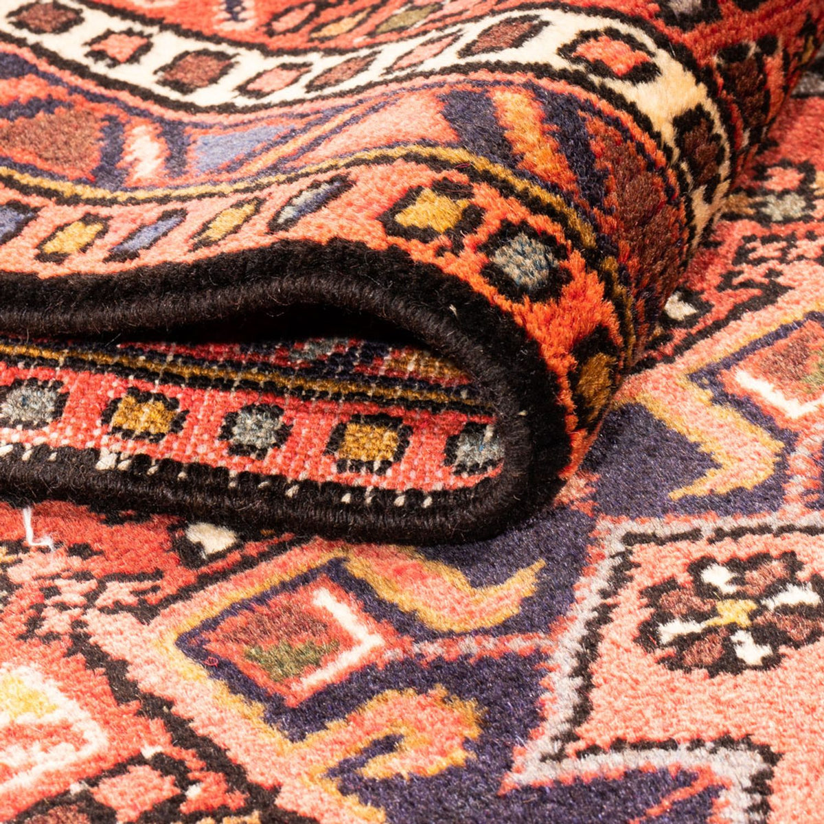 Alfombra de pasillo Alfombra persa - Nómada - 308 x 72 cm - rojo